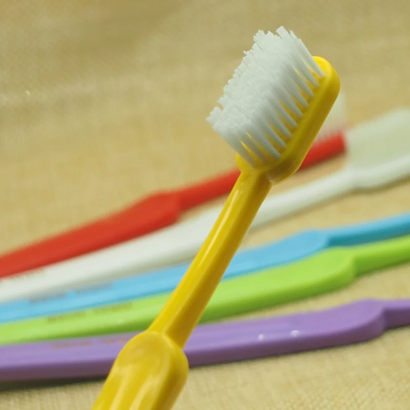 Зубная щетка DR.PERFECT 6 шт./лот для взрослых ультражесткая курильщиков шесть разных