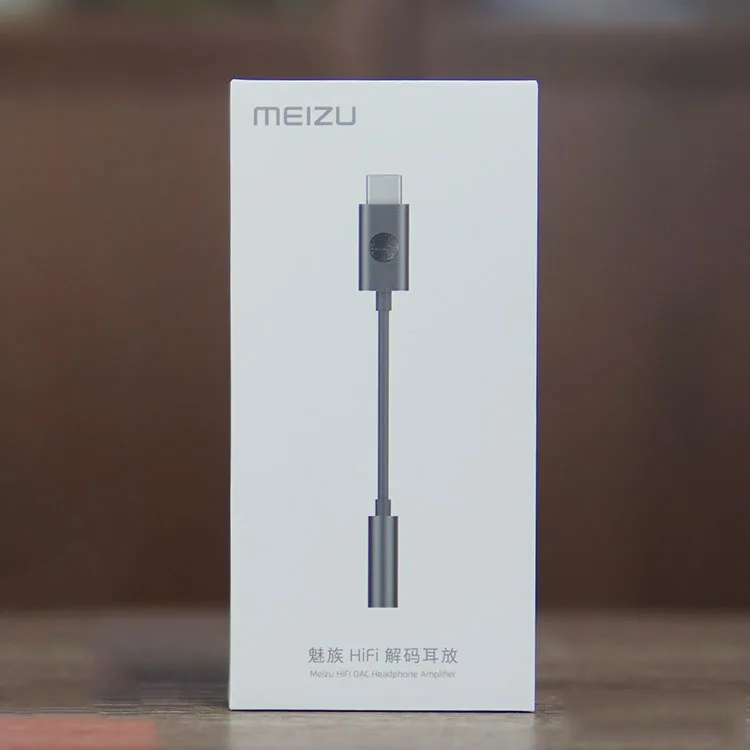 Meizu усилитель для наушников аудио HiFi без потерь DAC 3,5 мм к тип-c высокопроизводительный чип DAC