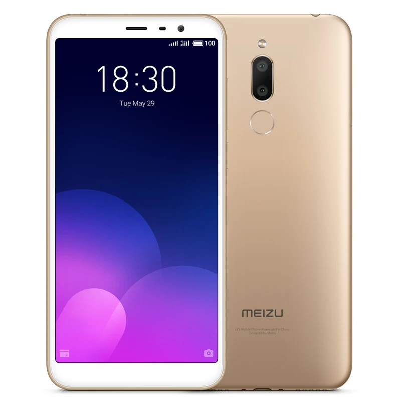 Meizu M6T, 6 T, 4G, LTE, мобильный телефон, 2 ГБ, 16 ГБ, MTK6750, четыре ядра, 5,7 дюймов, HD, полный экран, двойная задняя камера, отпечаток пальца, gps