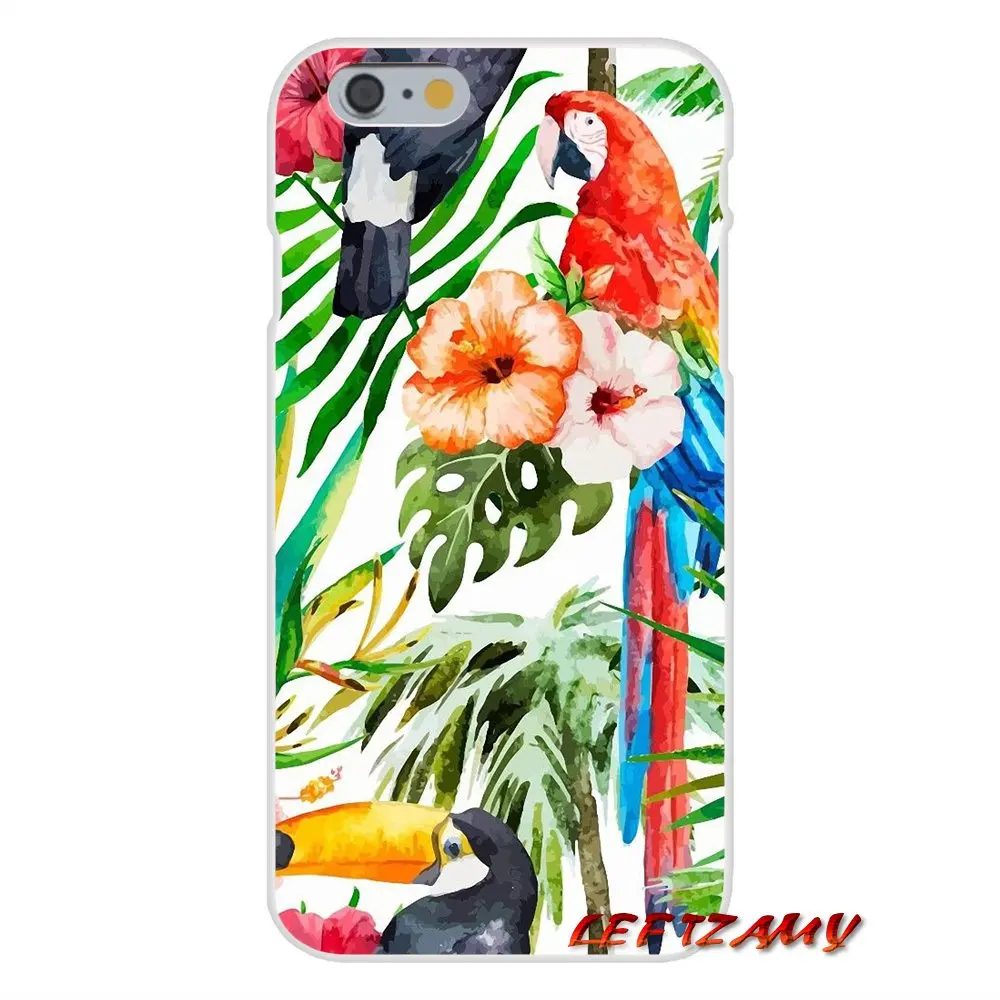 Для HTC One M7 M8 A9 M9 E9 Plus U11 Desire 630 530 626 628 816 820 Летние Фрукты Цветы Фламинго аксессуары