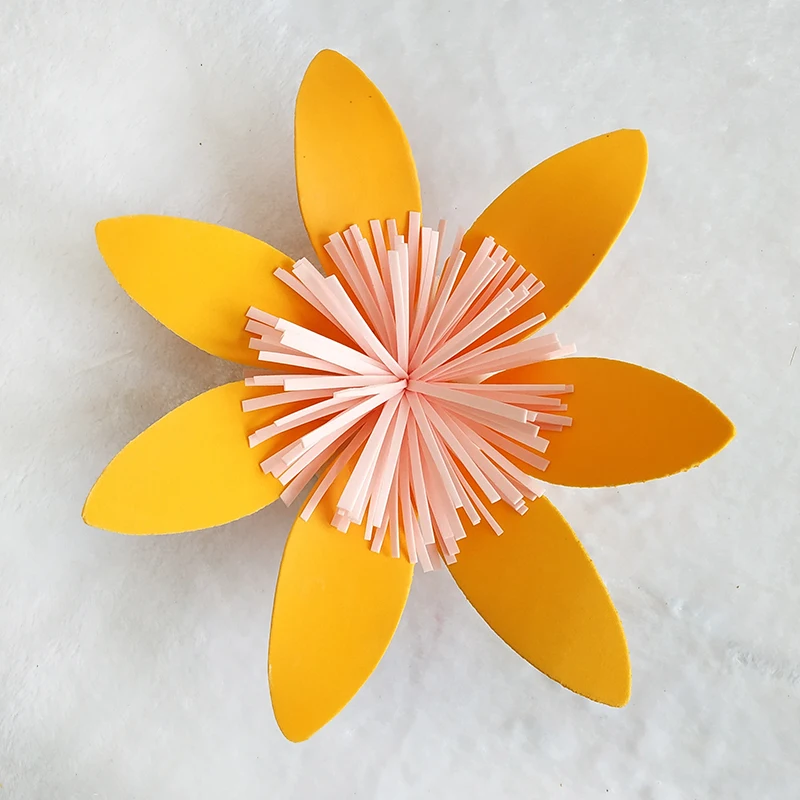 orange Foam flower Гигантские бумажные цветы Пион большая Роза ромашка Diy домашний свадебный фон для фотосъемки украшения стен Модные ремесла - Цвет: orange Foam flower