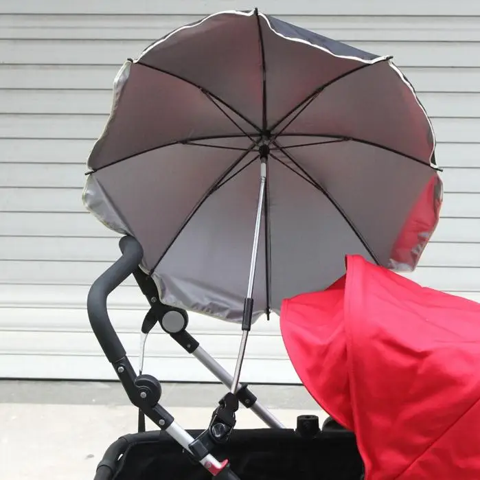 Высококачественный зонт для детской коляски произвольный изгиб Складной
