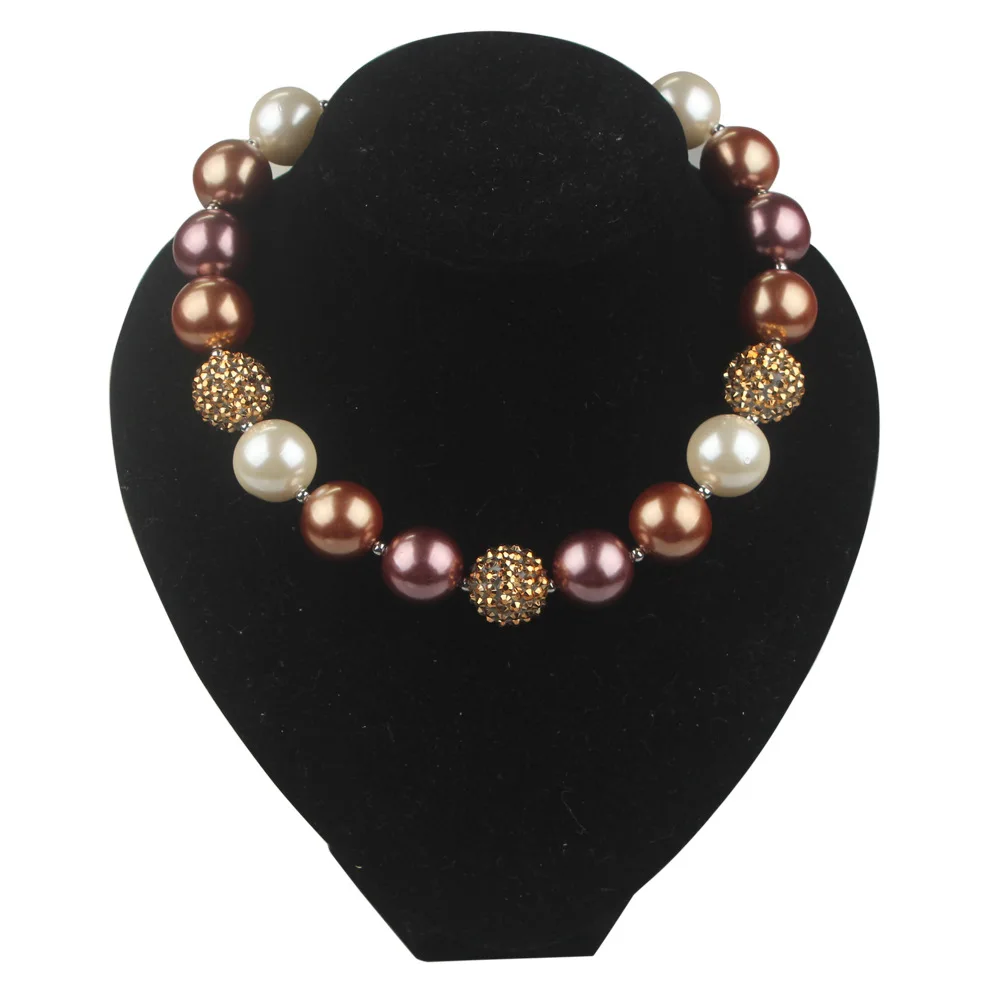 Ожерелье-чокер с бусинами для девочек на день рождения вечернее платье комплекты