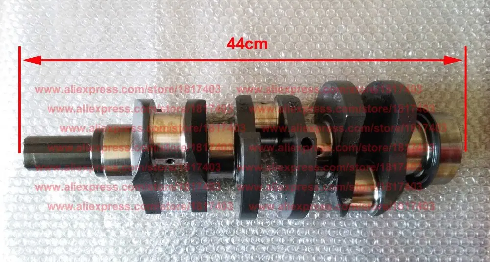 Y385-05003 коленчатый вал + Y480G-01015/Y480G-01016 основные подшипники для дизельных двигателей