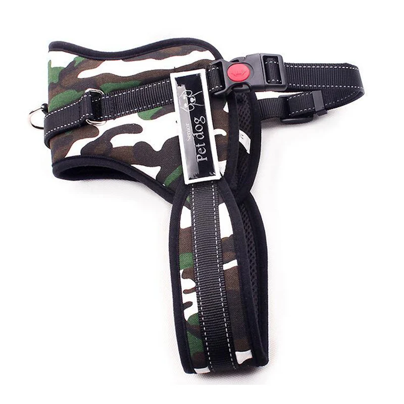 Удобная мягкая воздухопроницаемая шлейка для собак жилет светоотражающий