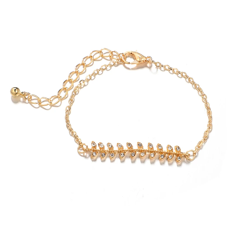 Docona богемные Золотой Цвет с украшением в виде кристаллов треугольник круглый