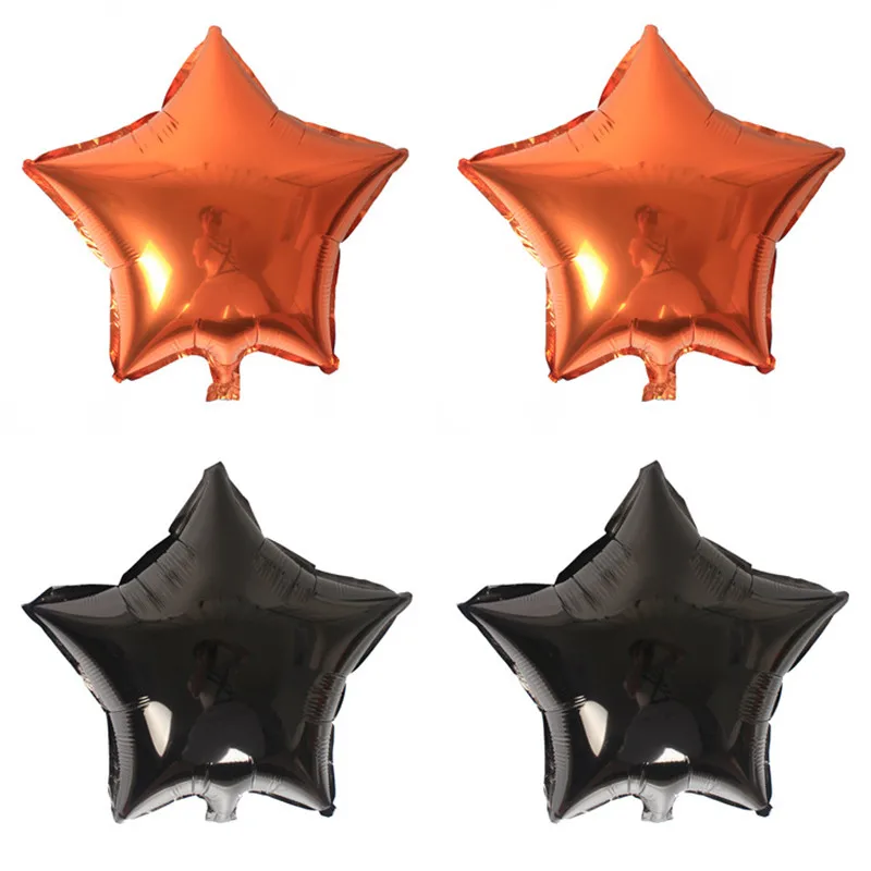 1 шт. Детские вечерние свадебные украшения в форме звезды фольгированные