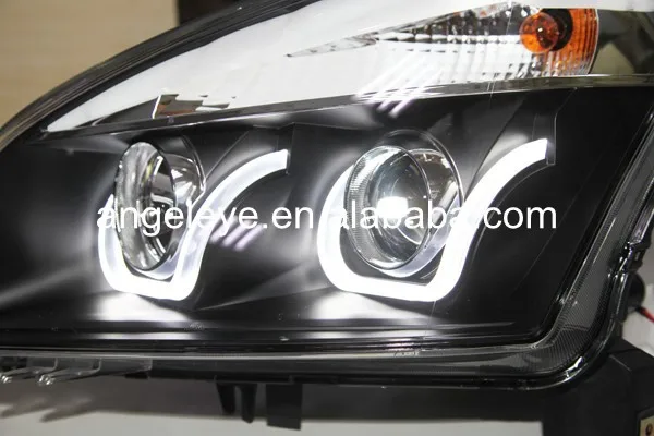 Для Nissan Qashqai фара 2008-2012 год U Стиль светодиодный передний фонарь LD