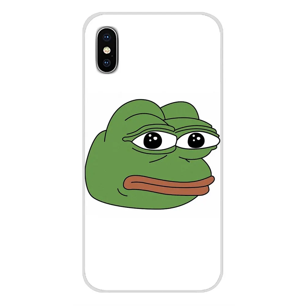 For HTC One U11 U12 X9 M7 M8 A9 M9 M10 E9 Plus Desire 630 530 626 628 816 820 830 Memes Sad Frog Accessories Phone Shell Covers | Мобильные