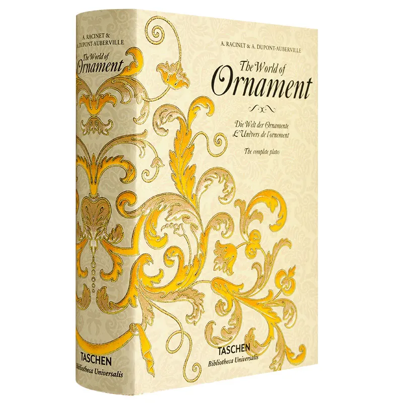 

New The World of Ornament book for adult graphic Pattern design art book clothing hardcover book