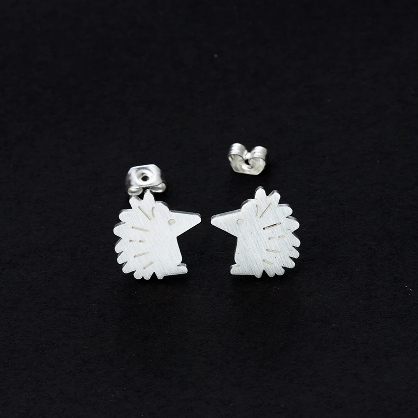 Серьги-гвоздики из нержавеющей стали для женщин и девушек ювелирные изделия с