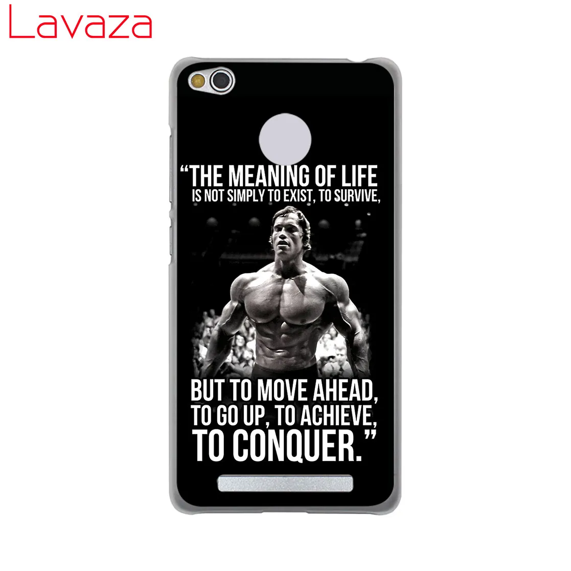 Жесткий чехол для телефона Lavaza Arnold Schwarzenegger Shut Up Xiaomi Redmi 8A 7A 6A 5A 4A K20 Note 8 7 5 6 Pro Plus 4