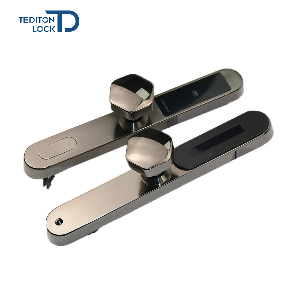 Умный дверной замок Wi-Fi, приложение цифровой дверной замок Bluetooth Smart Password Lock Pin-код электронный дверной замок с раздвижной врезной