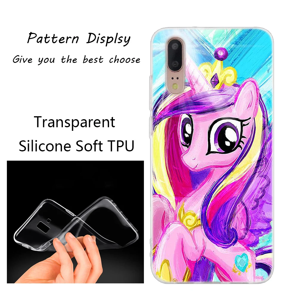 Популярный Мягкий силиконовый чехол «Мой маленький пони» для huawei P30 P20 P10 P9 P8 Lite P30 P20 Pro Mini P Smart Plus Модный чехол