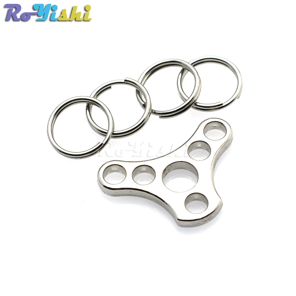 

Outdoor Multi-function Quick Mini Key Receive Hung Clip Link Ring Keychain