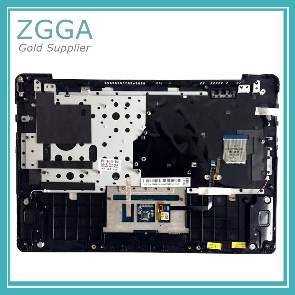 Верхний чехол для ноутбука samsung NP530U4E 530U4E Упор для рук крышка клавиатура США тачпад синий BA75-04632A серебристый BA75-04658L Wo с подсветкой