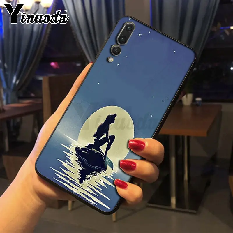 Чехол для телефона Yinuoda Little Mermaid аксессуары huawei p20 pro p20lite nova 3i mate20 proe чехол