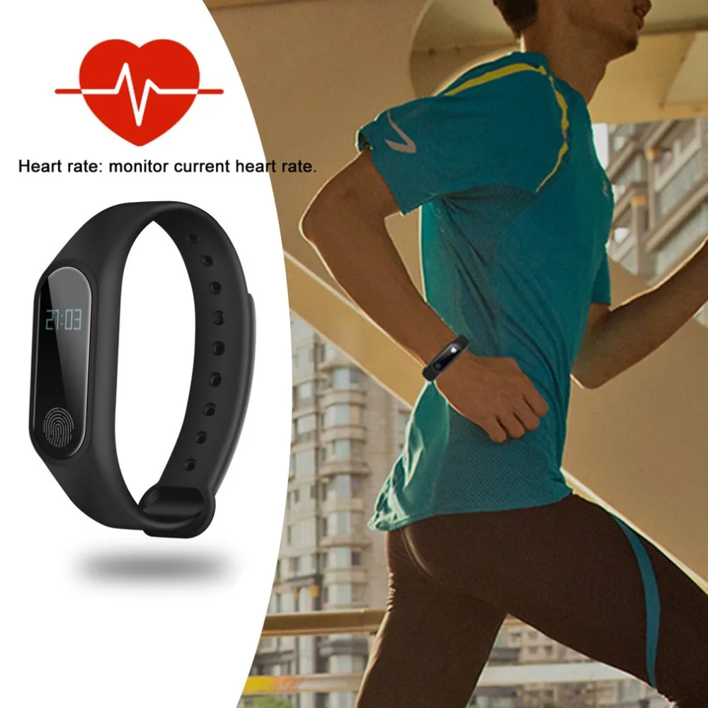 Смарт-часы IP67 M2 фитнес-часы OLED с сенсорным экраном BT 4 0 фитнес-браслет трекер