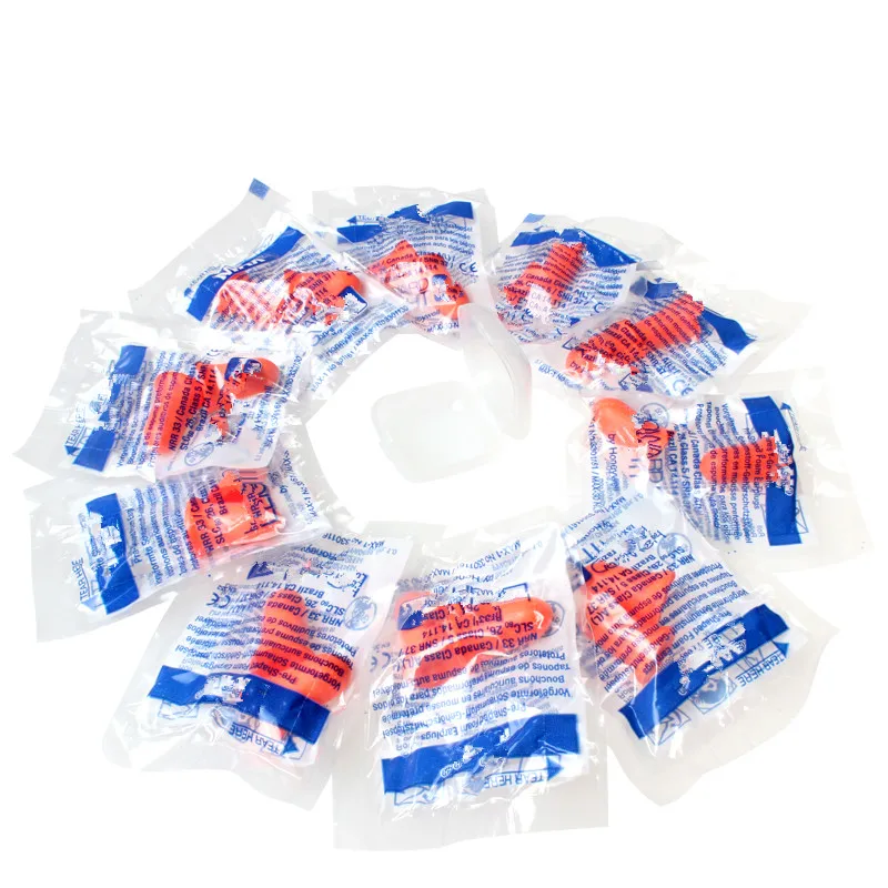 10 пар шумоизоляционные беруши из пены | Красота и здоровье