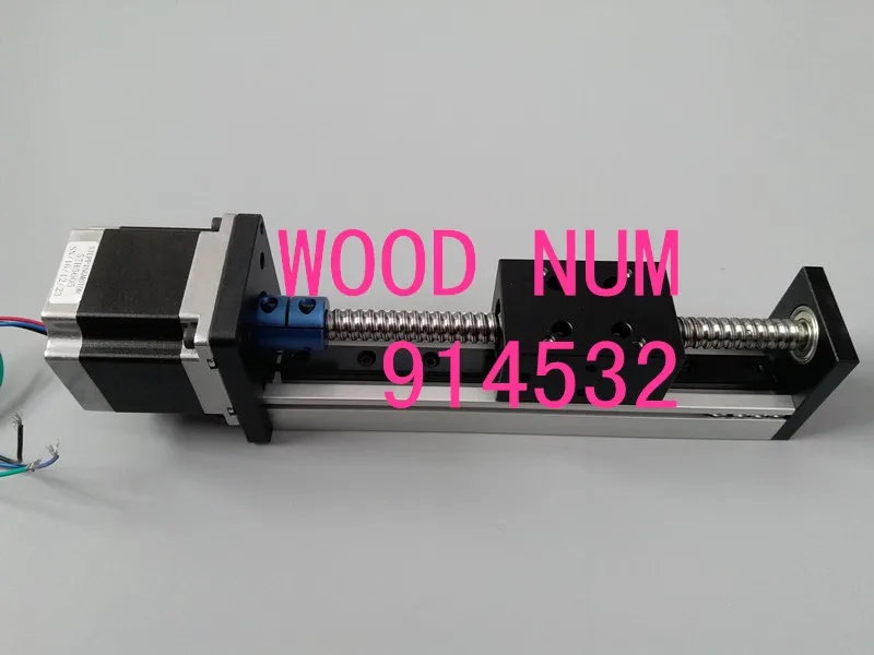 Шариковая скользящая направляющая SGX 1204 200 мм с подвижным столом + шаговый