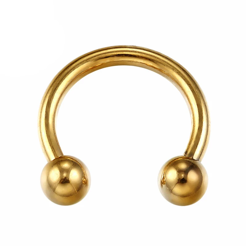 50 шт оптом титановая круглая штанга пирсинг тела ювелирная губная серьга кольца