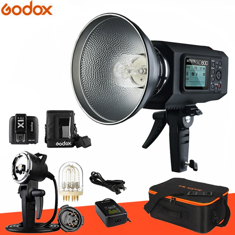 Свободная яркость! Новейшая Мощная внешняя вспышка Godox Wistro AD600 TTL все в одном со