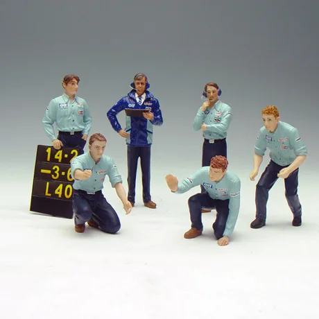 

resin figure 1976 Tyr rell Racing Model Repair Scene