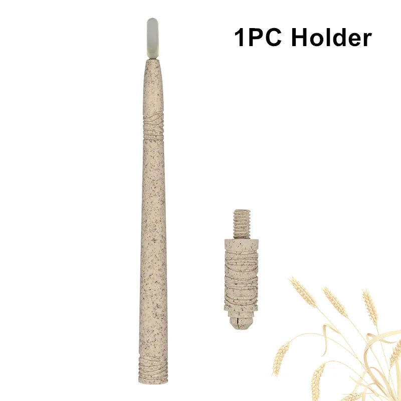 1PC Eco Holder Горячая одноразовые биоразлагаемые эко-держатели стерилизованные микроблейдинг ручка для перманентного макияжа микроблейдинг обучение - Цвет: 1PC Eco Holder