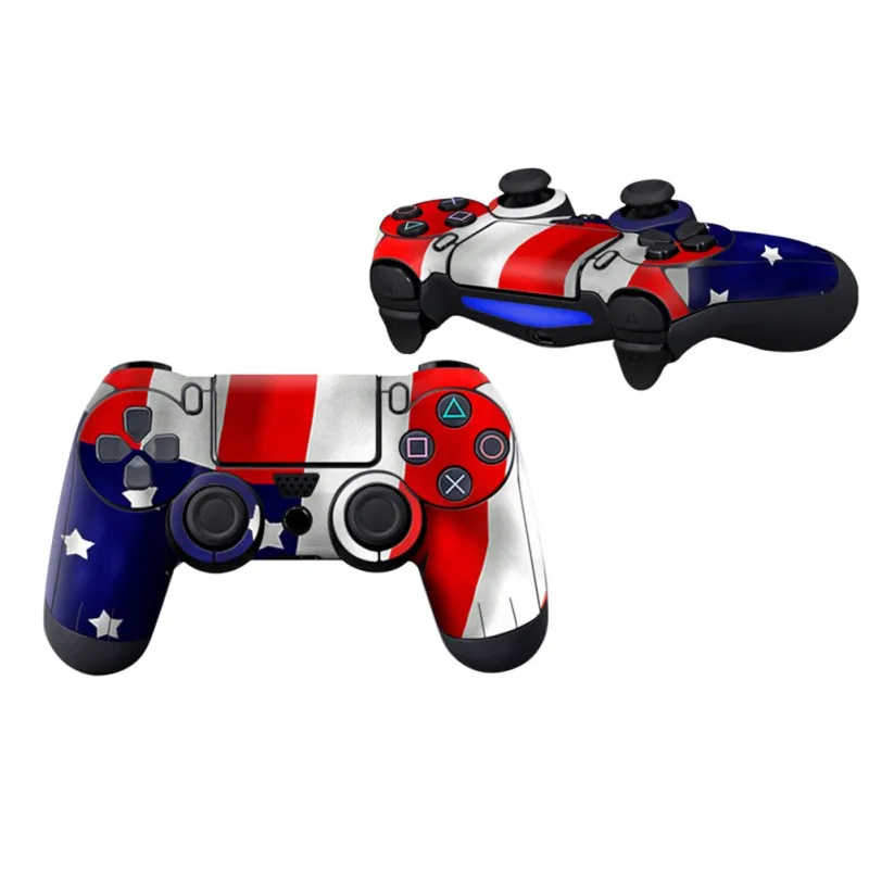 Игровой контроллер ПВХ наклейка защитный чехол для SONY Playstation 4 PS4 контроллер кожи