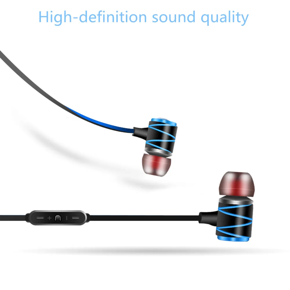 S3 Wireless Bluetooth Earphone Super Bass Headphones Sports Headset Sweatproof Cordless Earbuds Handsfree With Mic | Электроника