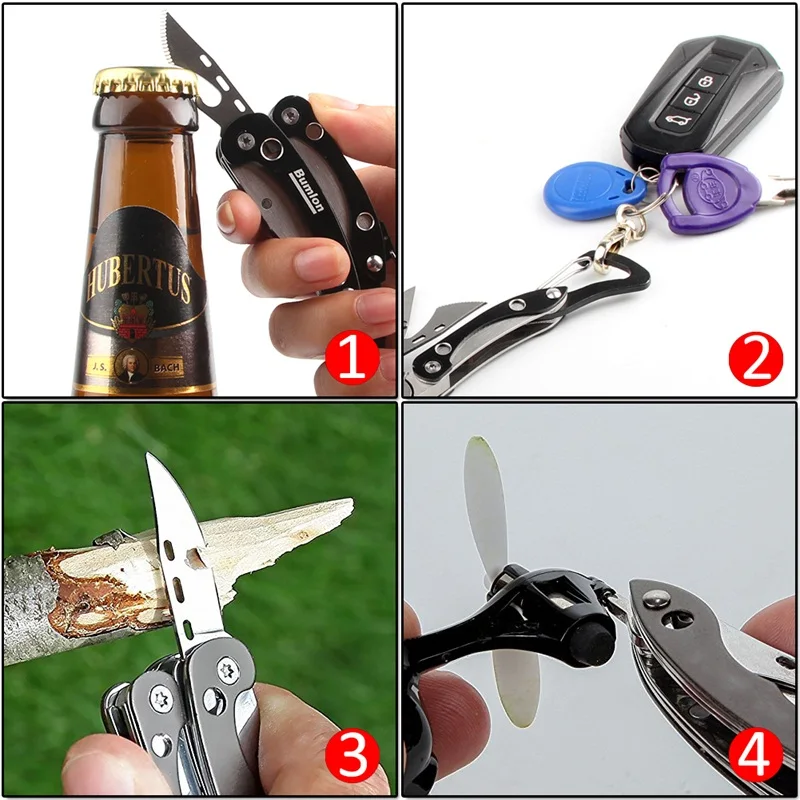 Travel Camping EDC gear camping equipment fishing tool Clip pliers multi-purpose mini keychain RL21-0012 survival kit | Спорт и