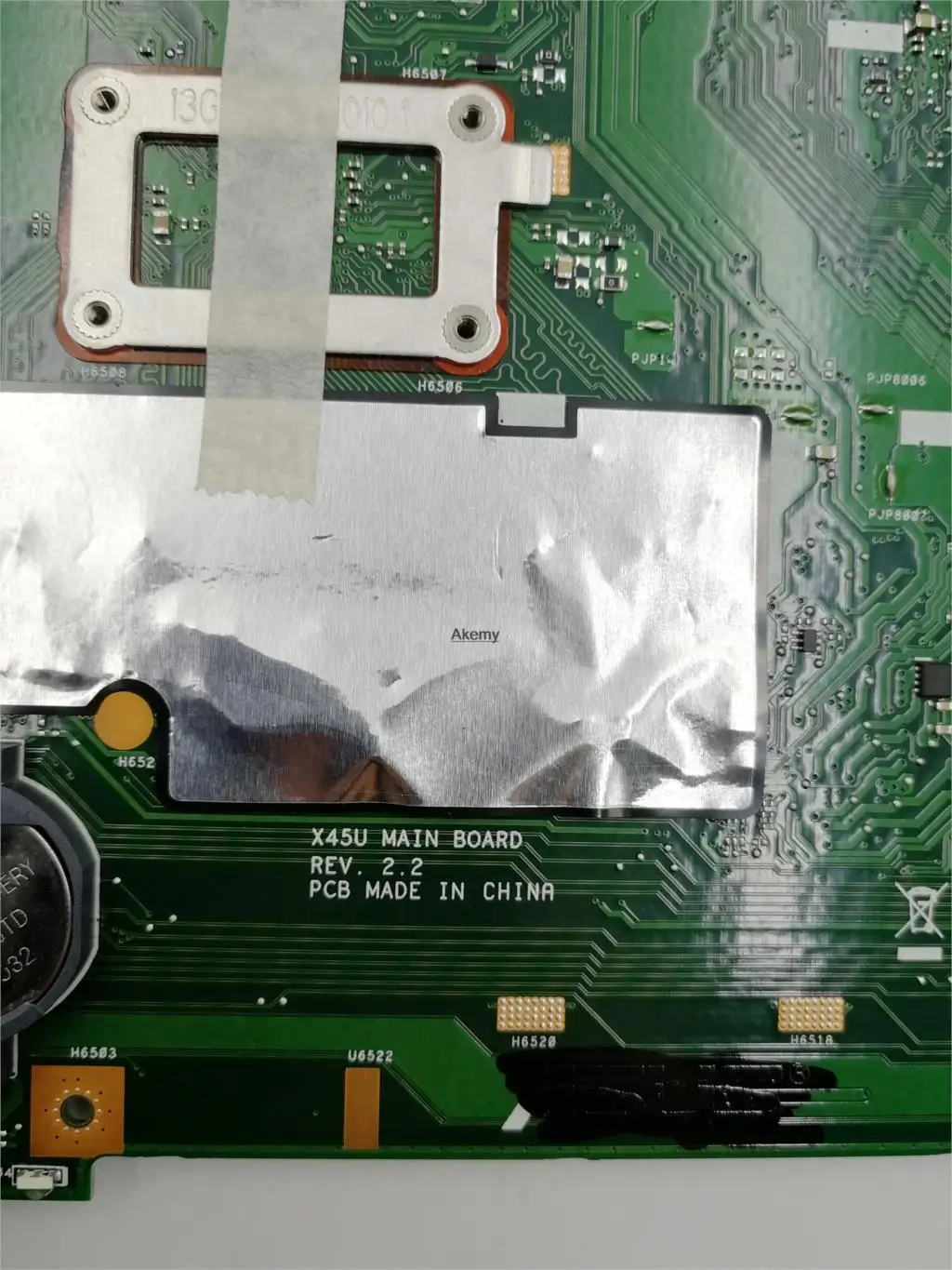 Материнская плата X45U REV 2 с процессором AMD для For Asus A45U материнская ноутбука 60 NAOMB1401