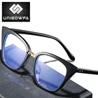 Очки UNIEOWFA женские в ретро стиле, рецептурные оптические очки кошачий глаз при близорукости, с блокировкой синего света, с прогрессивными оптическими линзами