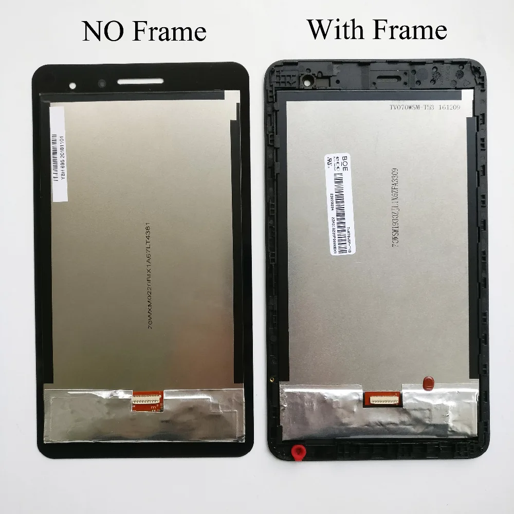Original 7.0 inch NEW For Huawei Honor Play Tablet MediaPad T1 Touch Screen Digitizer + LCD Display Assembly With Frame | Мобильные