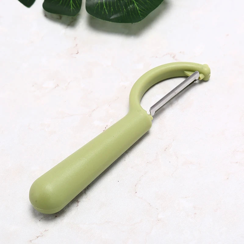 

Fruit & Vegetable Tool new design candy color large fruit peeler stainless steel blade cucumber potatoes carrots Cooking tools
