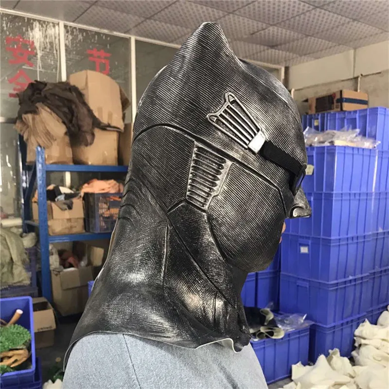 Лига Справедливости Бэтмен костюмная маска косплей супергерой латексные маски для взрослых на Хэллоуин