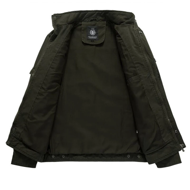 Новинка 2020 Мужская брендовая куртка на осень и зиму мужская куртка-карго в стиле