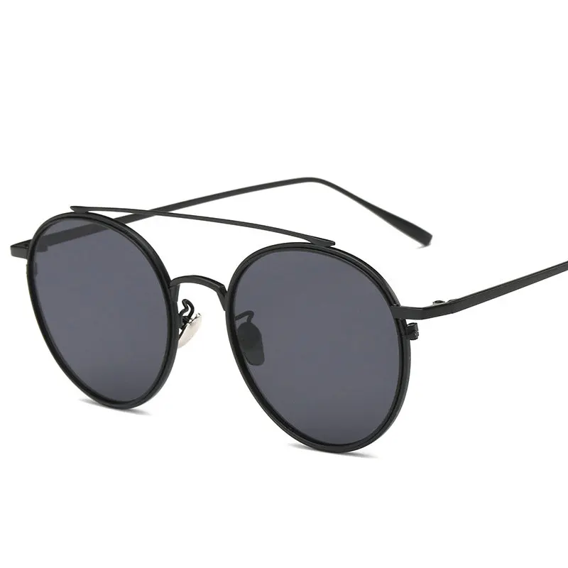 Солнцезащитные очки MINCL Круглые в стиле панк для мужчин и женщин дизайнерские