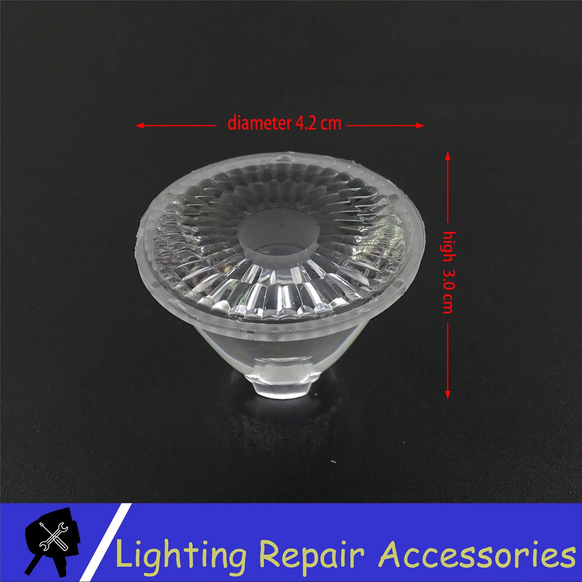 Led Par свет объектив диаметр 42 мм Использование Для 7x12 Вт 12x18 Вт 18x18 Вт 18x15 Вт 7x18 Вт 20x12 Вт светодиодный сценический свет Угол объектива может на выбор