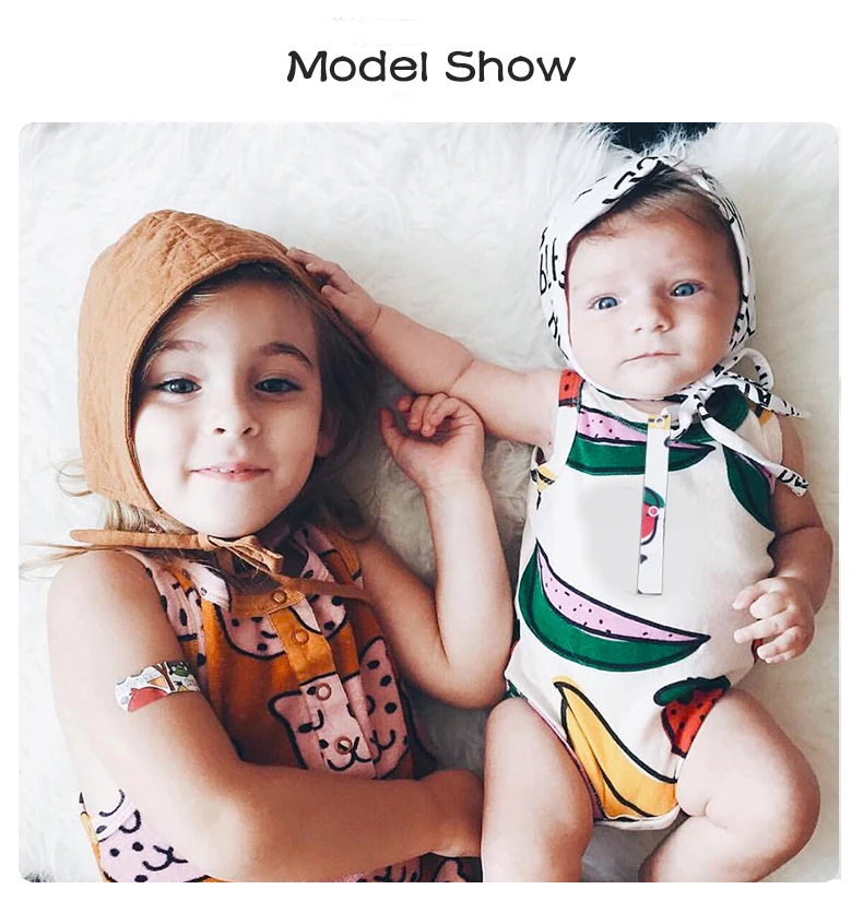 TinyPeople ползунки для малыша летний хлопковый комбинезон без рукавов Жилеты bebe платье боди для маленьких мальчиков и девочек супер милая Одежда для новорожденных
