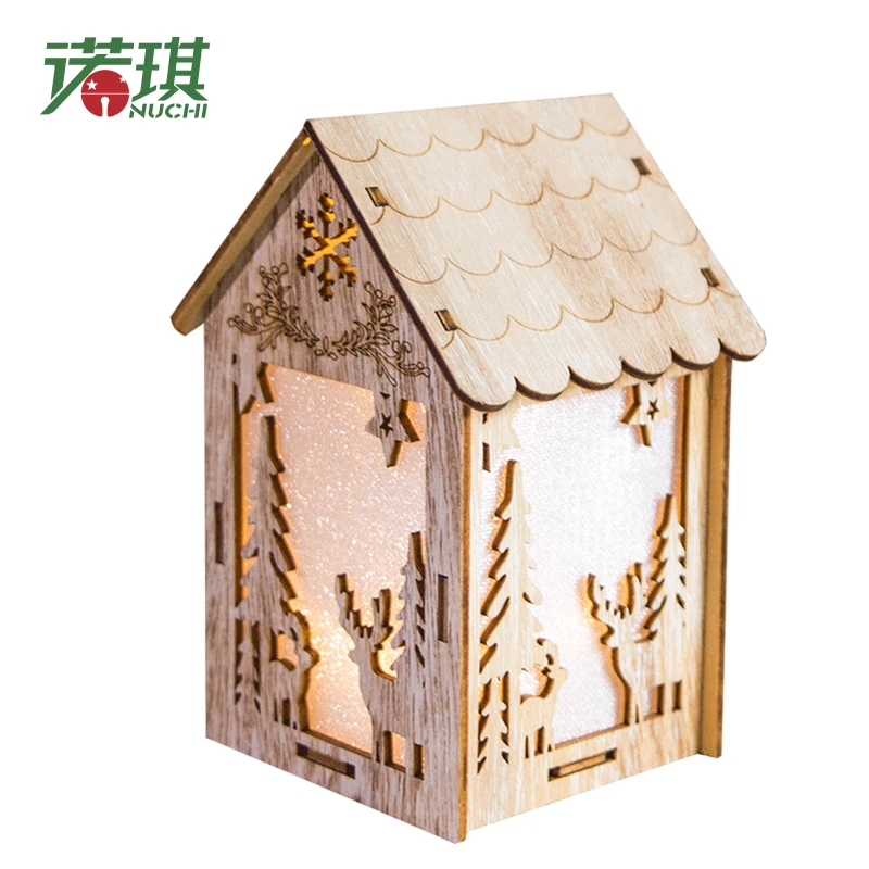 NUCHI креативный Деревянный светильник для дома полка окна детская одежда магазин