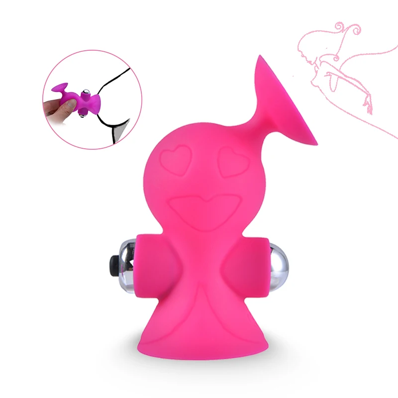 Стимуляция сосков вибратор на присоске для женщин увеличение груди лактация