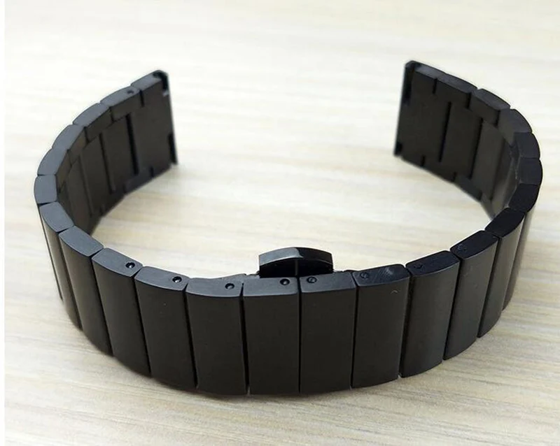 Ремешок из нержавеющей стали для наручных часов браслет HUAWEI Talkband B3 B5 16 мм 18 20 22
