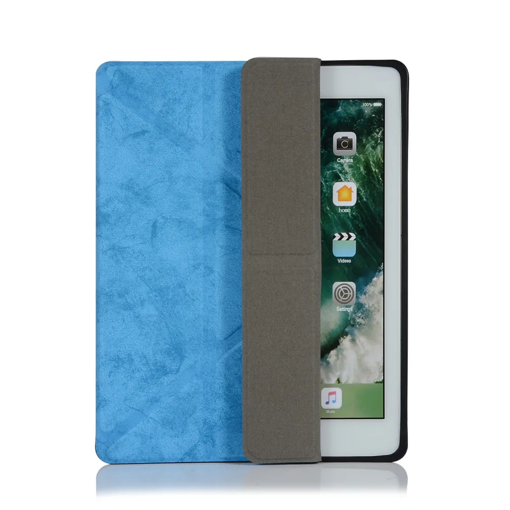 Чехол Smart Cover для Apple New iPad 9,7 дюймов(/)/Pro 9,7/Air 1/Air 2. искусственная кожа+ силиконовая ручка лоток чехол для планшета-YCJOYZW