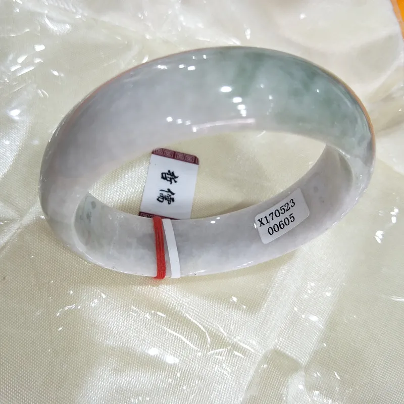 Изысканный женский нефритовый браслет из натурального нефрита 54 мм 58 Бесплатная