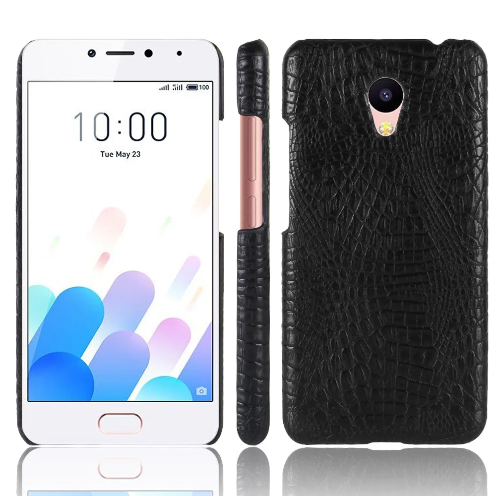 Роскошный чехол под крокодиловую кожу с мотивом змеи кожаный для Meizu A5