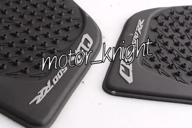

Tank Traction Side Pad Gas Fuel Knee Grip Decal For Honda CBR600RR 2003 2004 2005 2006 Black F5