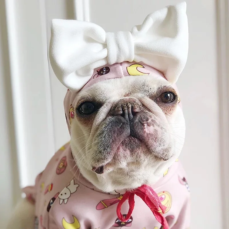 В морском стиле свитшот с Луной Pet Одежда принтом в виде собак для малых и средних