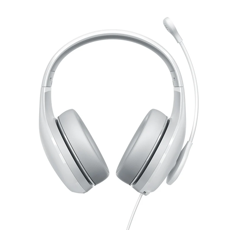 White Wired Xiaomi mi Проводные/беспроводные Bluetooth наушники караоке версия Высокая чувствительность mi C игровая гарнитура HD аудио 6 различных режимов звука - Цвет: White Wired
