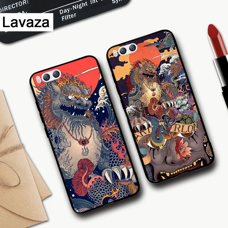 Lavaza японского стиля японский силикон чехол для Xiaomi Redmi 4A 4X5 5A 6 6A 7 7A 8 8A K20 Pro Plus S2 Go